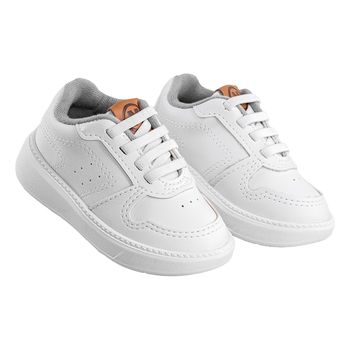 Tenis-Branco-Kids-Costura-Aparente-|-Molekinho-Tamanho--22---Cor--BRANCO-0